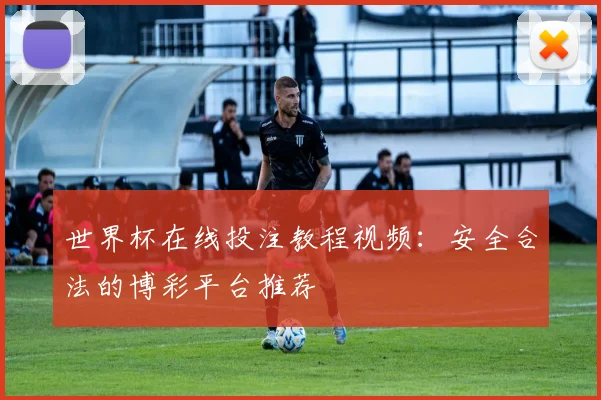 世界杯在线投注教程视频：安全合法的博彩平台推荐